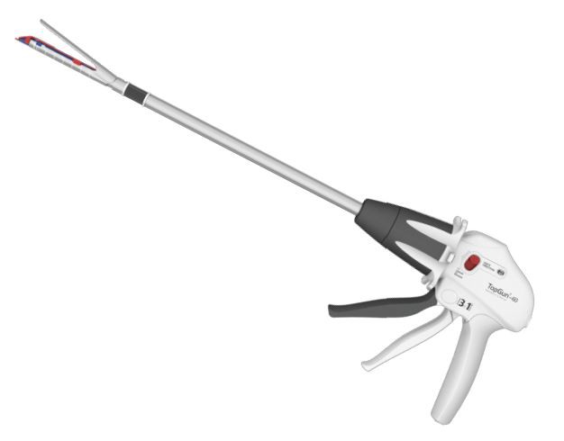 Disposable endoscope cutting stapler and components