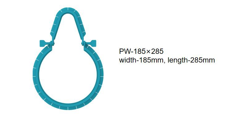 width 185mm length 285mm
