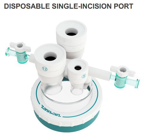 Single Use Multiport Single-incision Laparoscopic Surgery Trocar 1 disposable single-incision port
